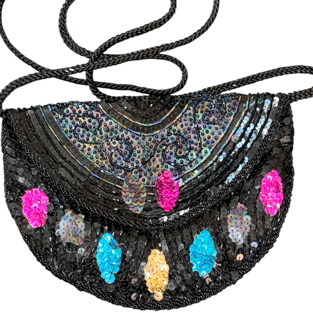 Vintage Jacques Levine Sequin Bag